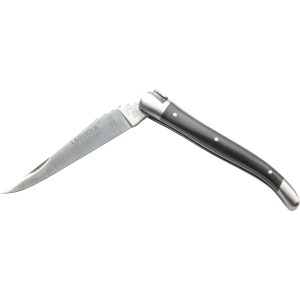 Sort Horn/Stål, 9 cm