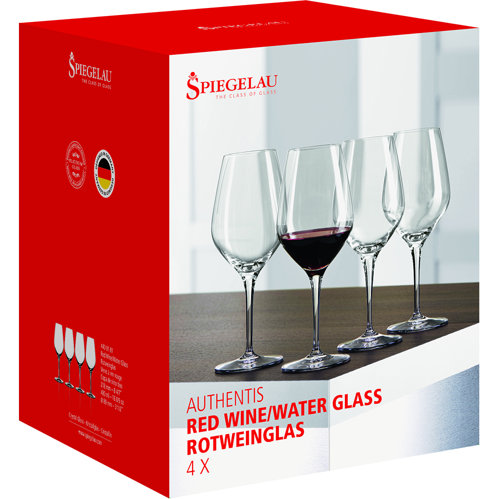 Authentis Rødvin 4 glas - Billede 5
