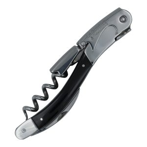 Proptrækker SORT HORN